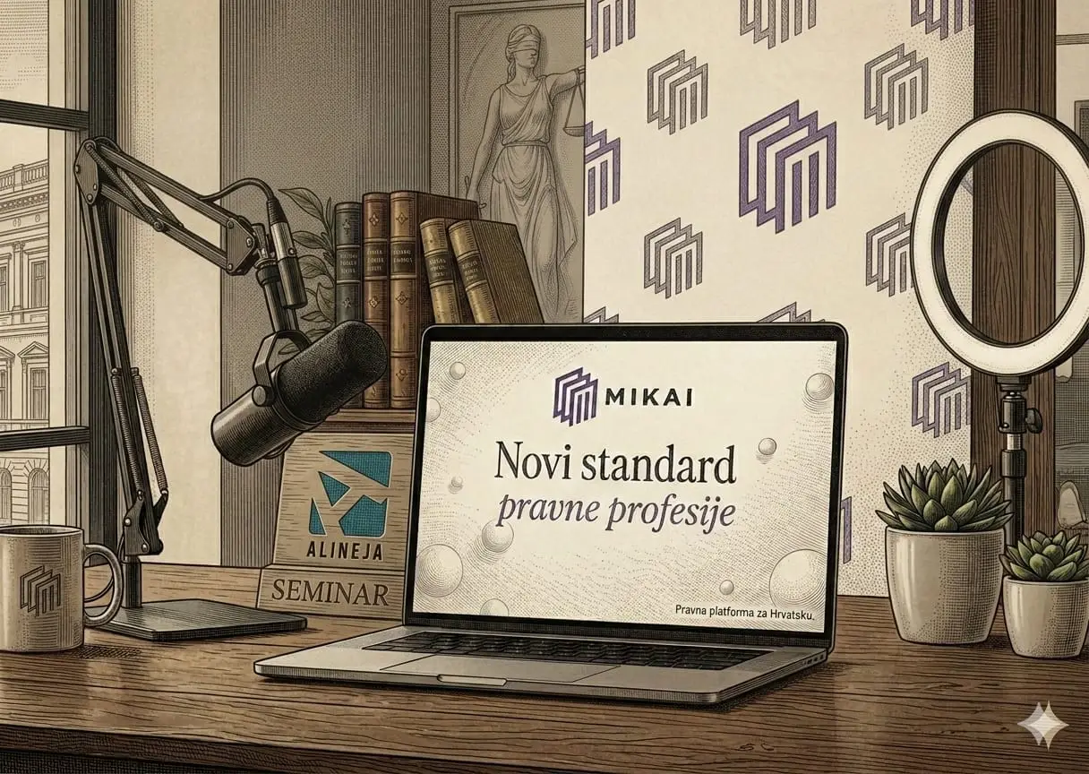 MIKAI: AI pravna platforma za pretragu sudske prakse, analizu ugovora i izradu podnesaka (besplatni promotivni webinar)