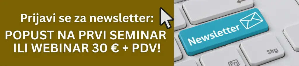 Prijava za newsletter