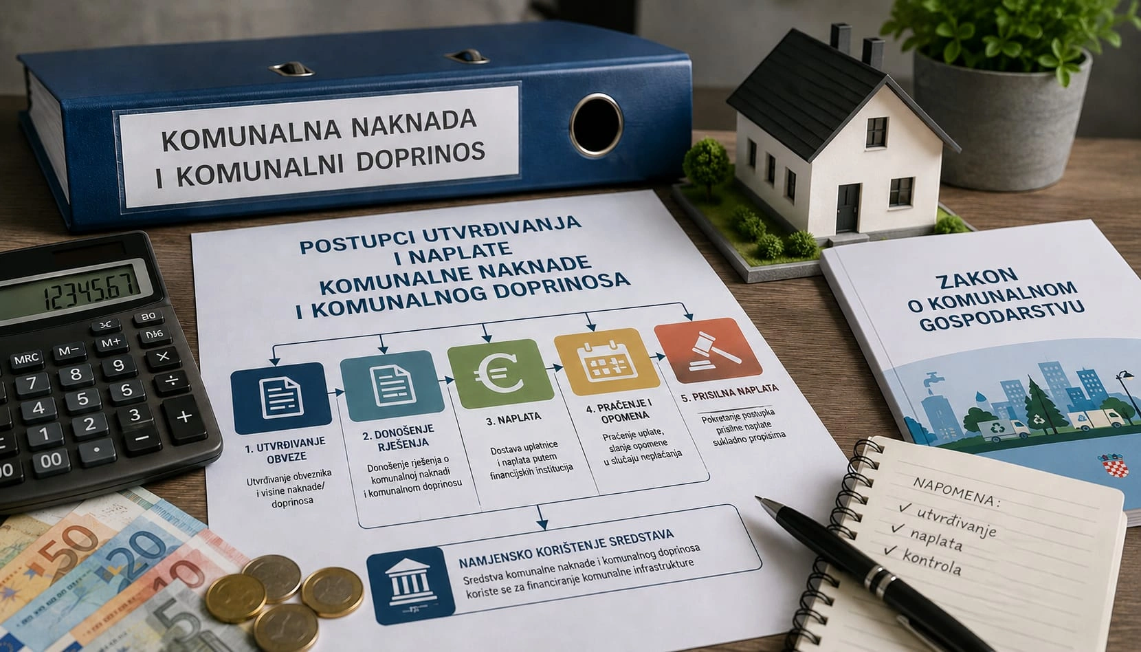Utvrđivanje i naplata komunalne naknade i komunalnog doprinosa-Alineja