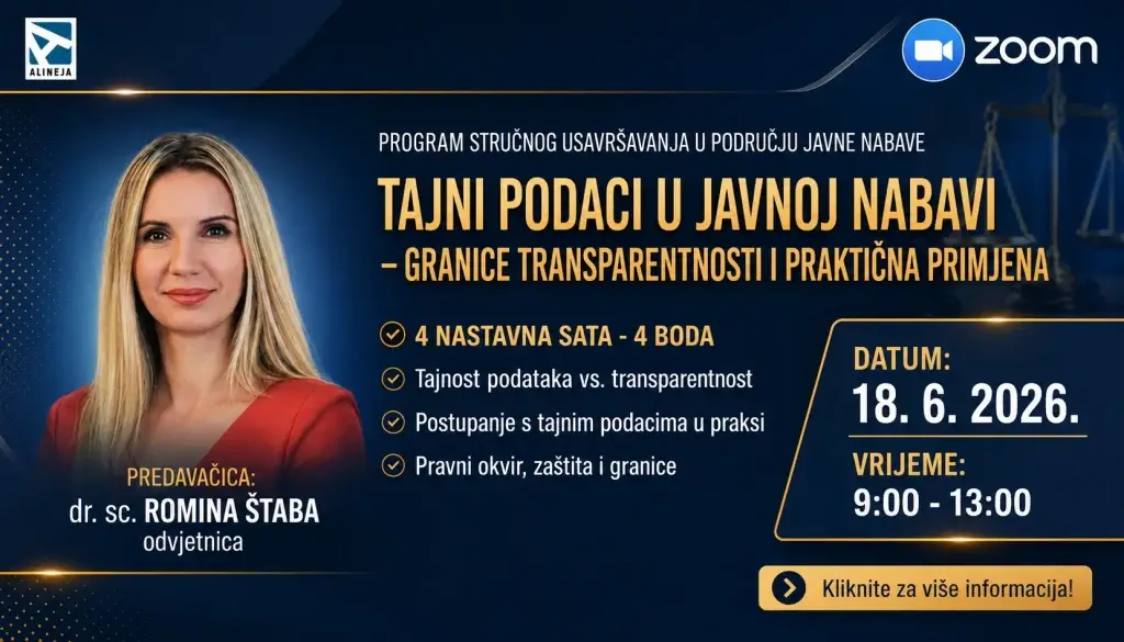 Tajni podaci u javnoj nabavi